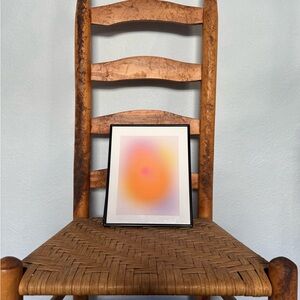 Framed Abstract Gradient Print